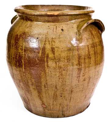 Outstanding Stoneware Jar Inscribed 