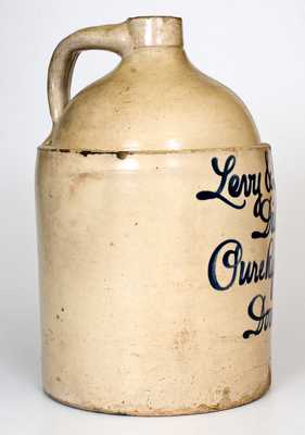 Levy & Glosking, / Distillers of / Pure Rye Whiskey / Dover. Del. Stoneware Jug