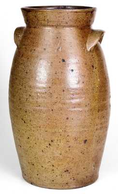 Extremely Rare Incised Bird Churn attrib. John Floyd, Knox County, TN or OH origin, c1840-60