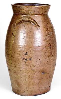 Extremely Rare Incised Bird Churn attrib. John Floyd, Knox County, TN or OH origin, c1840-60