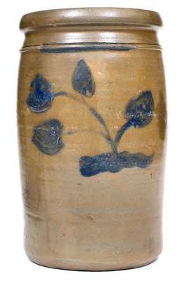 Stoneware Jar attrib. S.A. Colvin and Sons, Jane Lew, WV
