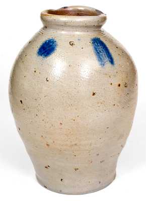Att. William Capron, Albany, New York, Stoneware Jar, c1800-05