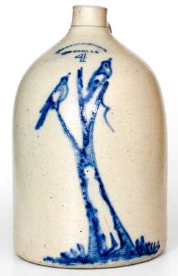 Very Rare FORT EDWARD STONEWARE CO. New York Stoneware