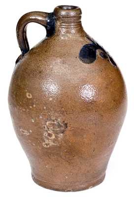 1/2 Gal. Stoneware Jug att. J. Remmey, Manhattan, New York, circa 1800