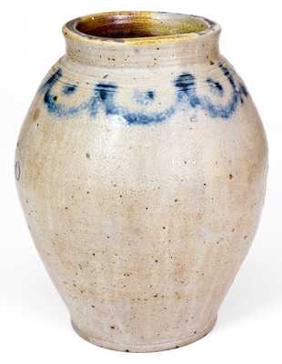 1 Gal. Stoneware Jar att. C. Crolius, Manhattan, New York, circa 1810