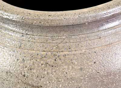 Unusual 4-Gallon Stoneware Jar, possibly Vestal Family, Washington County, VA