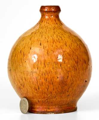 Exceedingly Rare and Important Samuel Butter / CLARKSBURG / Va. Redware Jug