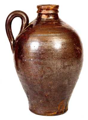 Fine Redware Jug, Shenandoah Valley of VA origin, early to mid 19th century