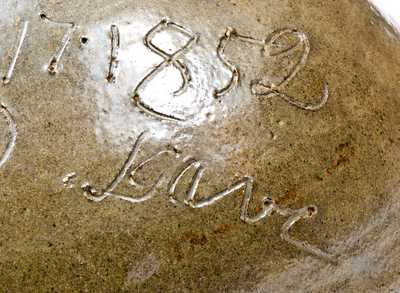 Important Stoneware Jug by Dave (August 17, 1852), Edgefield District, SC