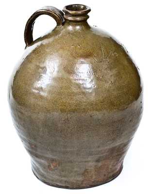 Important Stoneware Jug by Dave (August 17, 1852), Edgefield District, SC