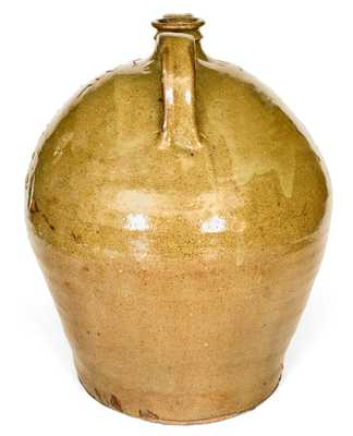 Important Double-Handled Stoneware Jug by Dave (August 31, 1852), Edgefield District, SC