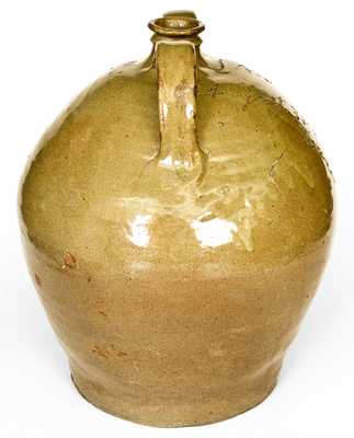 Important Double-Handled Stoneware Jug by Dave (August 31, 1852), Edgefield District, SC