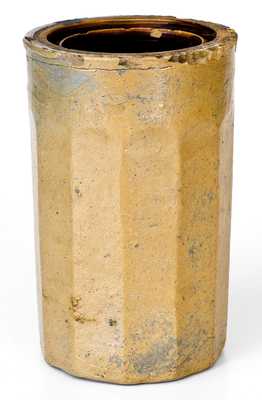 Rare CONNELLSVILLE POTTERY, PA Stoneware Canning Jar