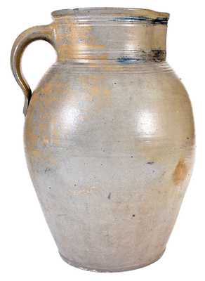 Very Rare WELLSBURGH, WV Three-Gallon Stoneware Pitcher