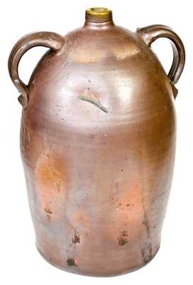 Five-Gallon  Palatine, WV Double-Handled Stoneware Jug