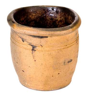 Rare Redware Jar Stamped 