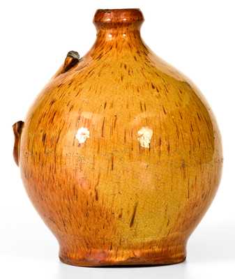 Exceedingly Rare and Important Samuel Butter / CLARKSBURG / Va. Redware Jug