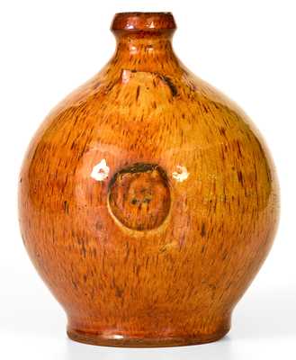 Exceedingly Rare and Important Samuel Butter / CLARKSBURG / Va. Redware Jug