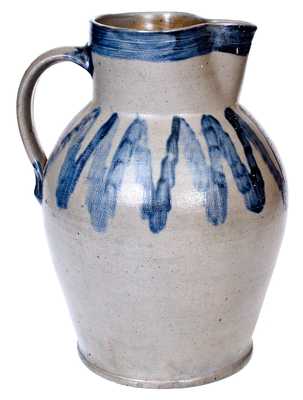 Fine Henry Remmey (Baltimore or Philadelphia) Stoneware Pitcher, circa 1825-35