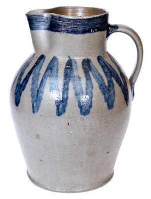 Fine Henry Remmey (Baltimore or Philadelphia) Stoneware Pitcher, circa 1825-35