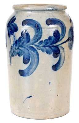 Fine H.C. SMITH / ALEXA / D.C. Straight-Sided Stoneware Jar
