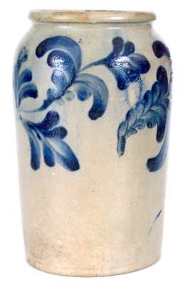 Fine H.C. SMITH / ALEXA / D.C. Straight-Sided Stoneware Jar