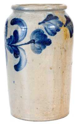 Fine H.C. SMITH / ALEXA / D.C. Straight-Sided Stoneware Jar