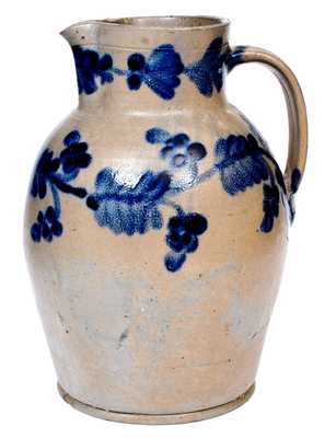 Fine Two-Gallon Stoneware Pitcher attrib. Henry Remmey, Jr., Philadelphia, PA, circa 1835