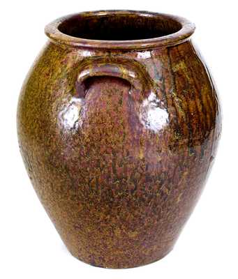 Exceptional J.S. NASH, Marion County, Texas Stoneware Jar