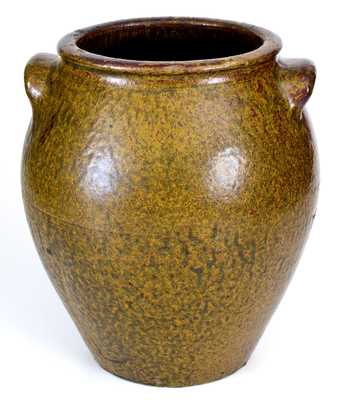 Exceptional J.S. NASH, Marion County, Texas Stoneware Jar