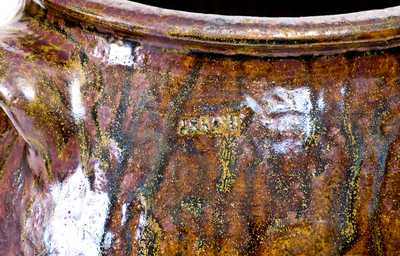 Exceptional J.S. NASH, Marion County, Texas Stoneware Jar