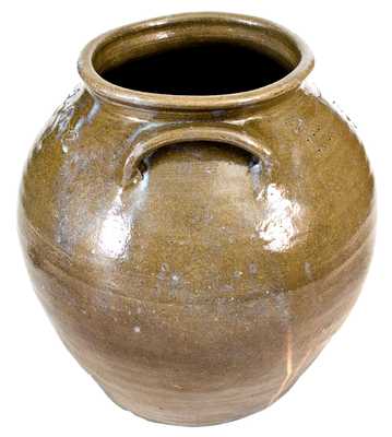 Exceptional Stoneware Jar by Dave (February 2, 1852), with Rare Rutile Decoration, Edgefield District, SC