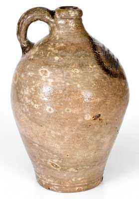 Rare Half-Gallon C. CROLIUS / NEW-YORK Stoneware Jug w/ Two-Color Slip