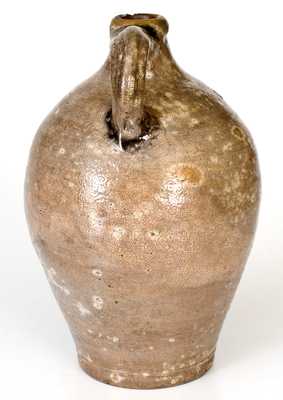 Rare Half-Gallon C. CROLIUS / NEW-YORK Stoneware Jug w/ Two-Color Slip