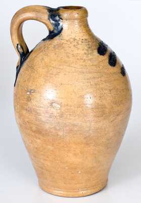 Rare Small-Sized J. REMMEY / MANHATTAN-WELLS / NEW-YORK Stoneware Jug