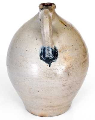 Rare C. CROLIUS / STONEWARE / MANUFACTURER / Manhattan-Wells / NEW-YORK Watchspring Jug