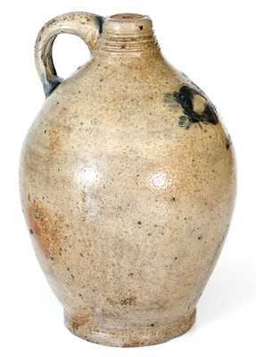 COMMERAWS Stoneware Jug, African-American Potter Thomas Commeraw, Corlears Hook, Manhattan, NY
