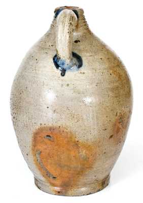 COMMERAWS Stoneware Jug, African-American Potter Thomas Commeraw, Corlears Hook, Manhattan, NY