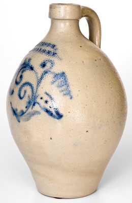 J. HEISER / BUFFALO N.Y. Stoneware Jug