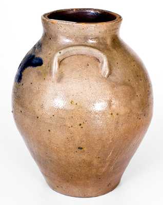 Rare M * PORTER / ROCHESTER Two-Gallon Cobalt-Decorated Stoneware Jar
