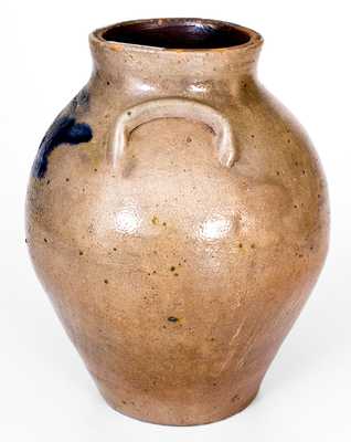 Rare M * PORTER / ROCHESTER Two-Gallon Cobalt-Decorated Stoneware Jar