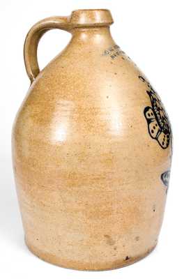 Fine C W BRAUN / BUFFALO. N.Y. Stoneware Jug