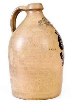 Buffalo, New York, Stoneware Advertising Jug, circa 1845