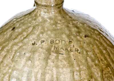 J.P. BODIE, / MAKER, Edgefield District, SC Alkaline-Glazed Stoneware Jug