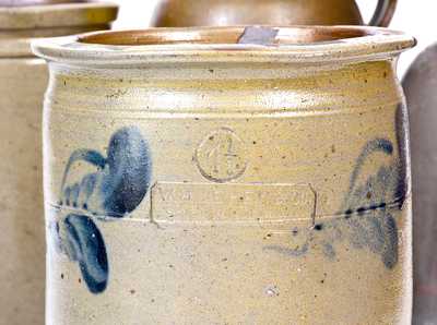Four Pieces of Strasburg, VA Stoneware, fourth quarter 19th century