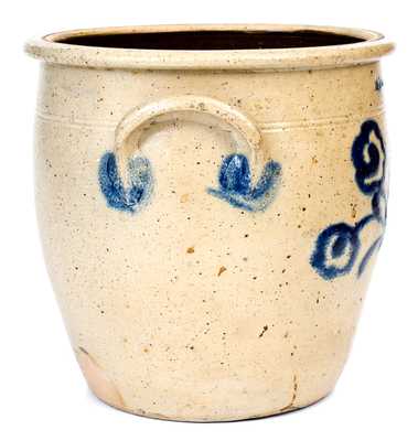 Scarce One-Gallon HARRISBURG, PA Stoneware Jar, attrib. John Young, 1856-58