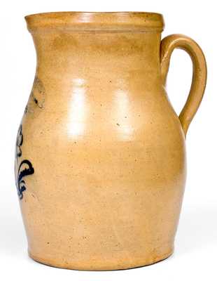 Rare BURGER BROS & CO. / ROCHESTER Stoneware Pitcher