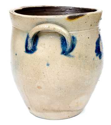 Very Rare G. G. WILLIAMS & CO. / LYONS Stoneware Jar with Floral Decoration