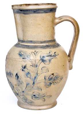 Wingender (Haddonfield, NJ) Stoneware Presentation Pitcher, 