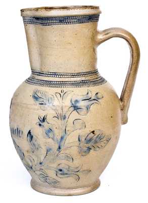 Wingender (Haddonfield, NJ) Stoneware Presentation Pitcher,